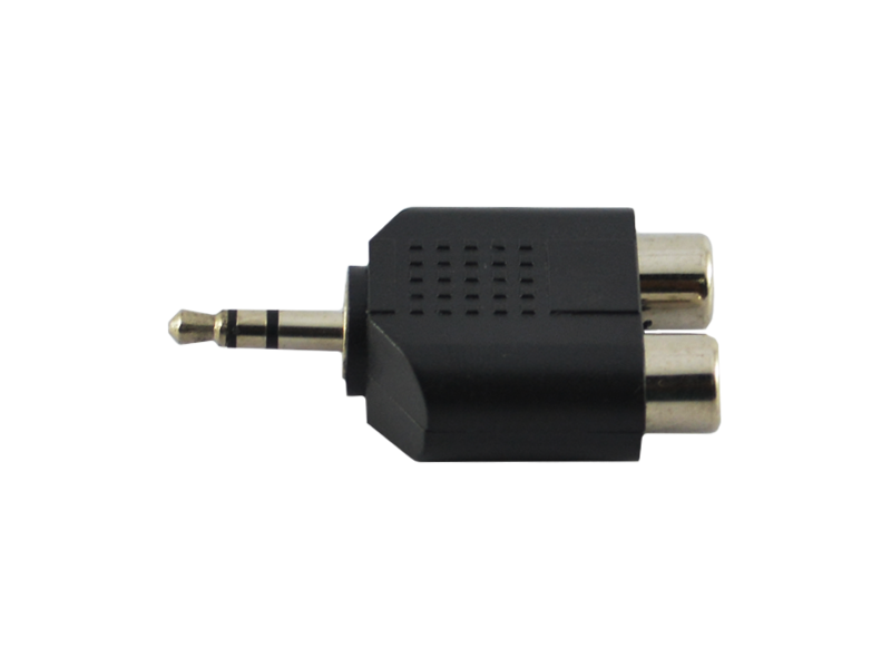 3.5mm Male (Stereo) to 2xRCA Female Converter - Image 3